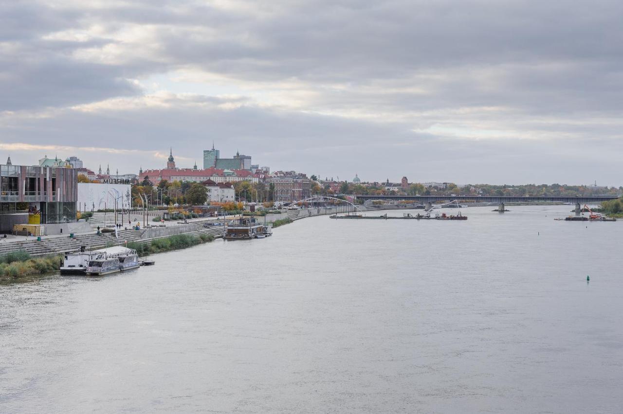 Lumina Apart With A Large Balcony Near Presidential Palace And River Warsaw Exterior photo